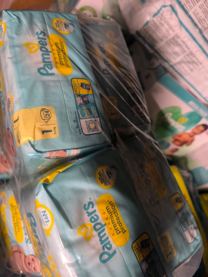 Pampers premium taille 1 8 paquet de 24