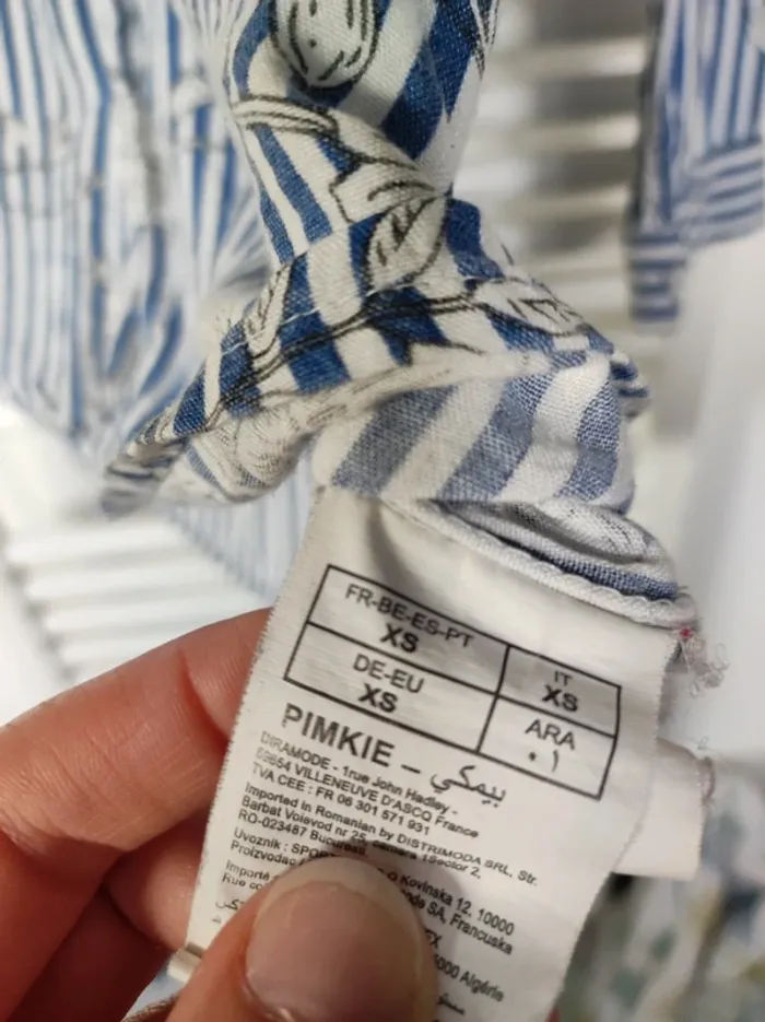 Blouse à rayures Pimkie XS - photo numéro 4