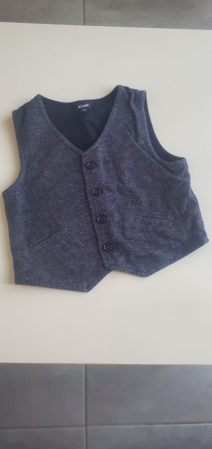 Lot de 5 chemises + gilet habillé 18 mois - photo numéro 7