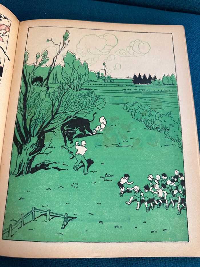 Livre cahier ancien Pension Furax Roger Roux Pierre Probst éditions du puits Pelu album - photo numéro 8