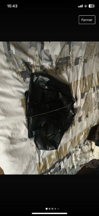 Veste cuir