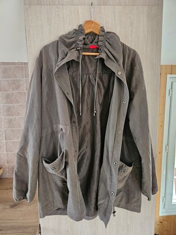 Veste longue grande taille ti