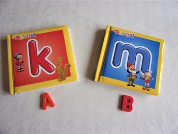 Lot 2 livres Oui Oui - couverture lavable