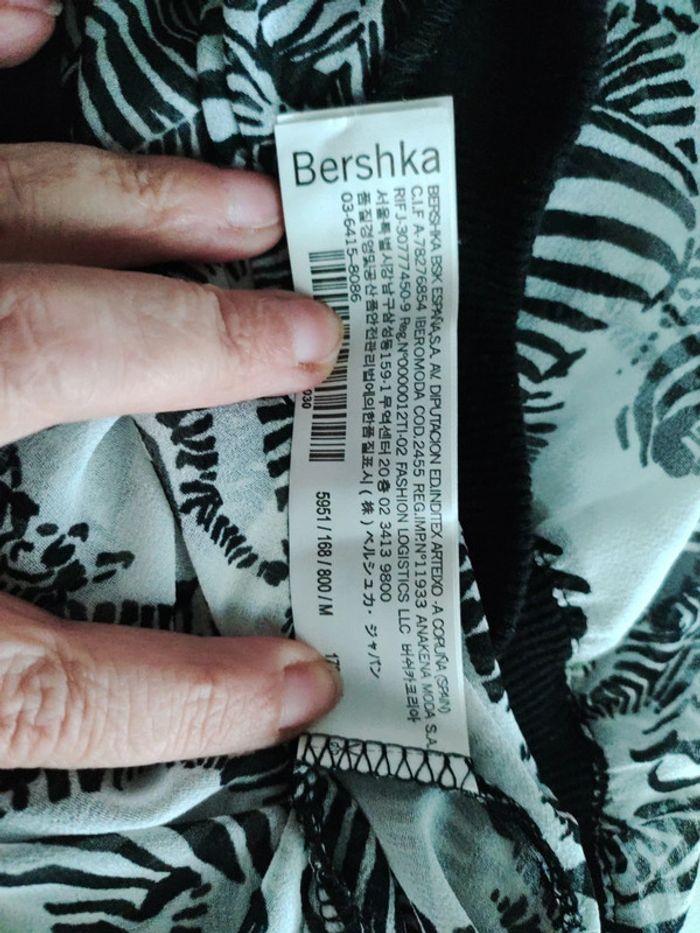 Blouse taille M bershka zèbre - photo numéro 7
