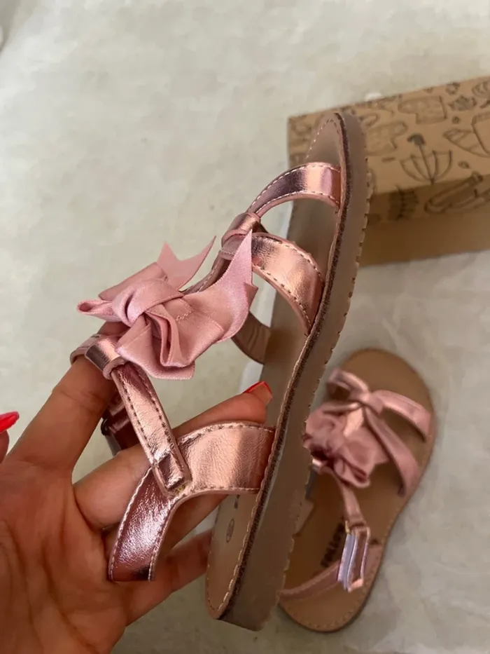 Sandales rose doré – Taille 30 🌸 - photo numéro 4
