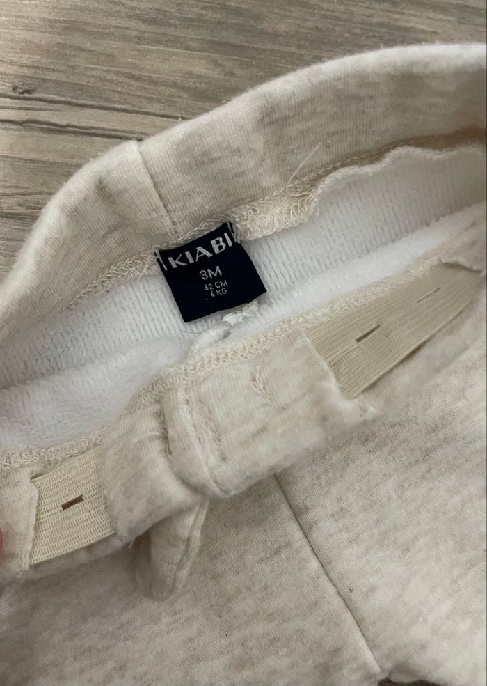 Legging molletonné beige