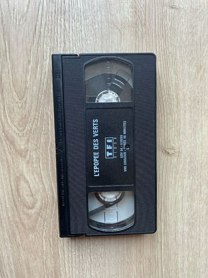 TF1 ASSE AS Saint-Étienne L'épopée des Verts Cassette Vidéo VHS Vintage Cinéma Collection Exclusive - photo numéro 4