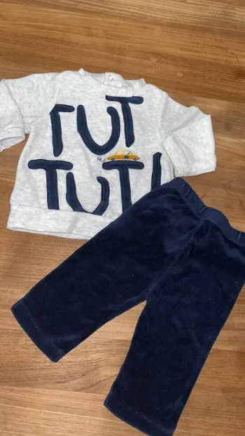 Pyjama velour 12 mois Gemo