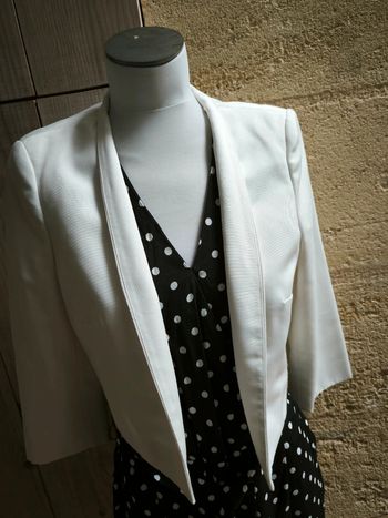 Bolero blanc marque 123 taille 40