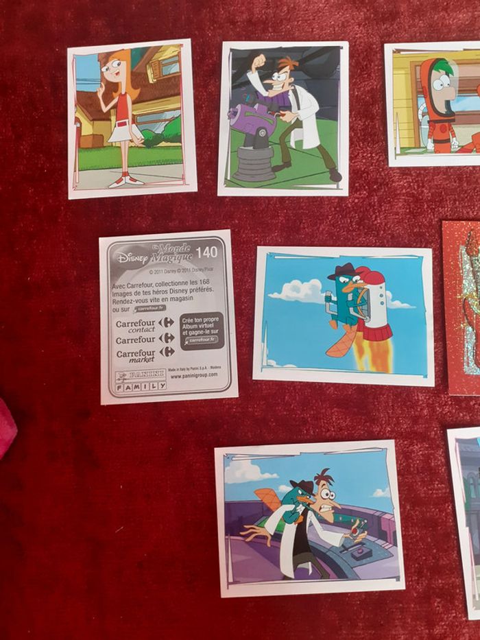 lot d'images stickers phineas & ferb - photo numéro 2