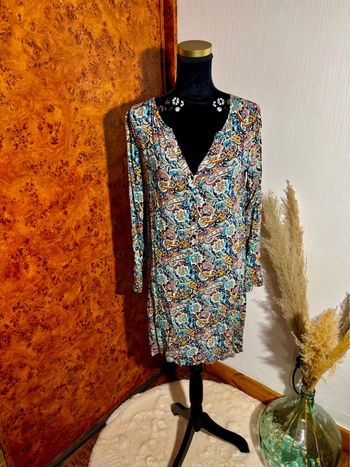 Robe imprimée paisley DDP taille S