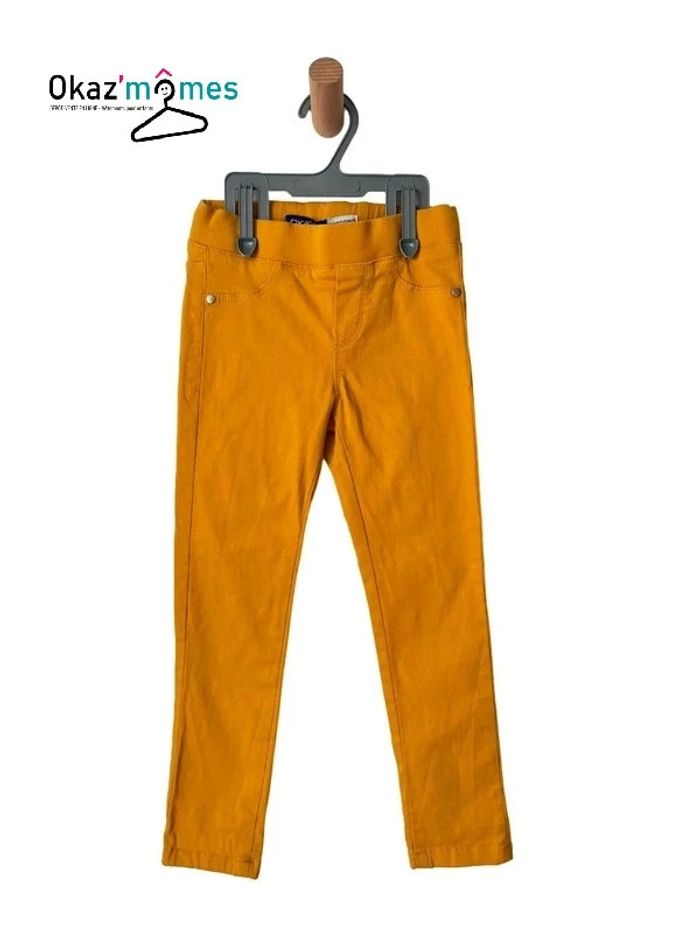 Tregging / pantalon stretch jaune - Okaïdi 5 ans