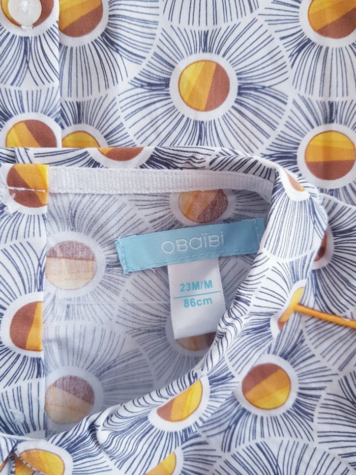 Obaïbi - Chemisier / blouse manches longues - Neuve ! - photo numéro 6