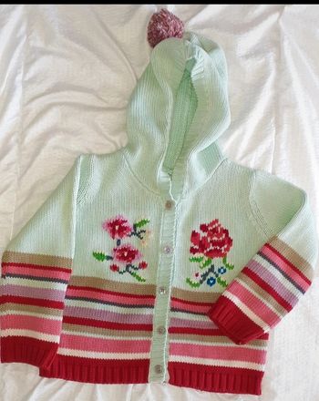 Gilet à capuche fille 4-5 ans / Gap