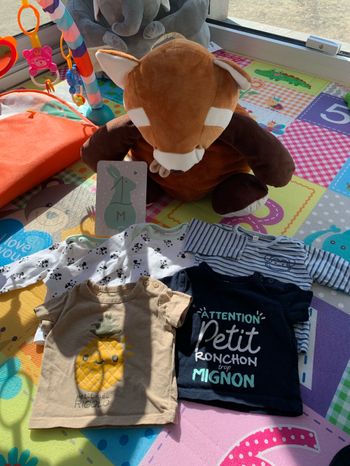 Petit t-shirt manches longues