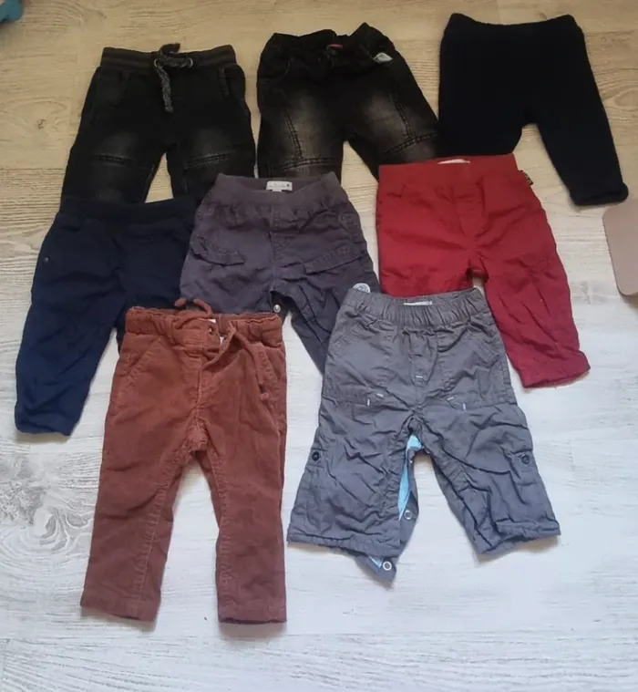 Lot de de 8 pantalons hiver