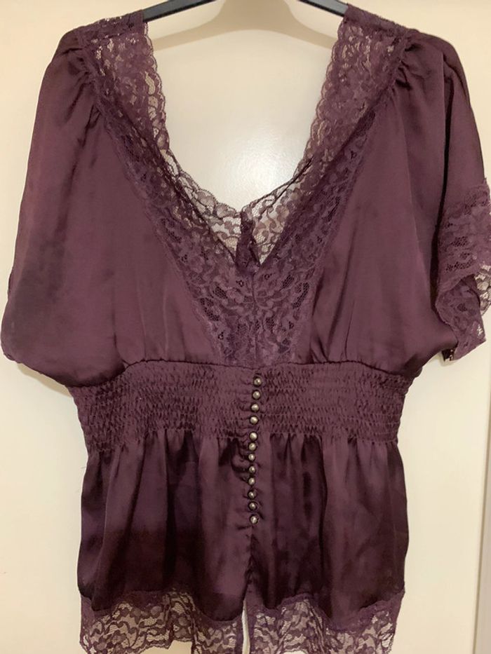 Blouse satin - photo numéro 2