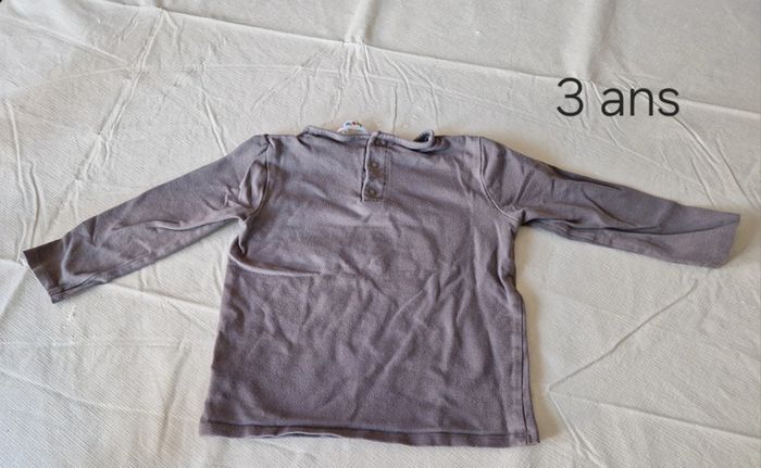 Tee shirt à longue manche 3 ans - photo numéro 2