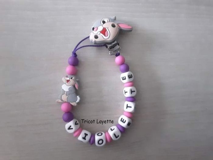 Attache tétine panpan