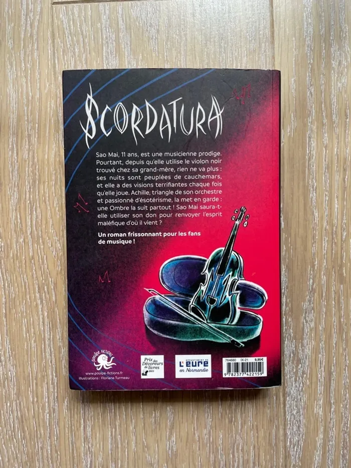 Livre enfant « scordatura » de Floriane turmeau ; poulpe fictions - photo numéro 2