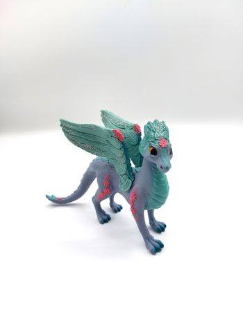 Figurine de collection dragon aux fleurs SCHLEICH univers Bayala