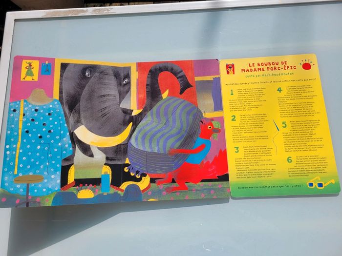 Livre grand format Le Boubou de Madame Porc-Épic (41) - photo numéro 5