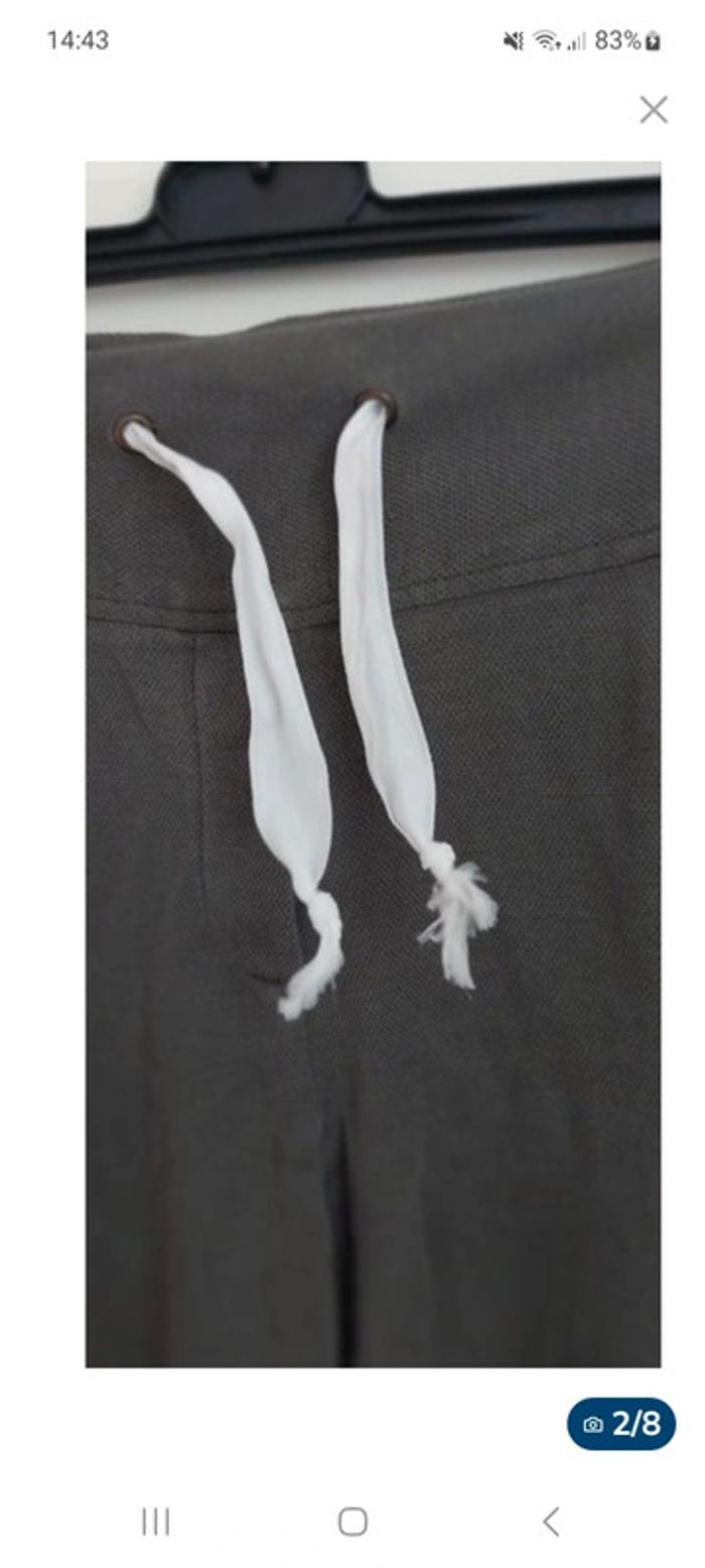 Pantalon kaki Sandro taille 1 (36-38) - photo numéro 8