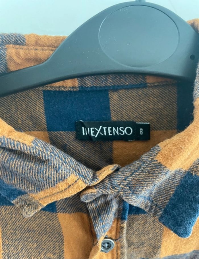 Chemise à carreaux - in extenso - 8 ans - photo numéro 2