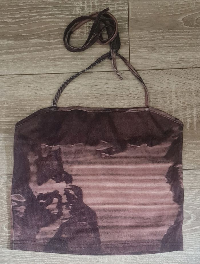 T. 36 (S) - Joli Crop Top marron
