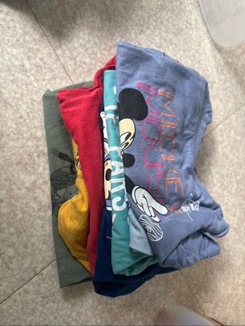 Lot 7 t-shirts bébé 3 mois – Disney, Kiabi – Très bon état