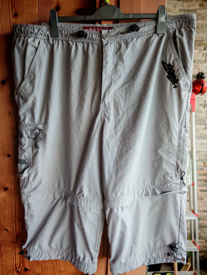 Pantacourt gris homme taille 60