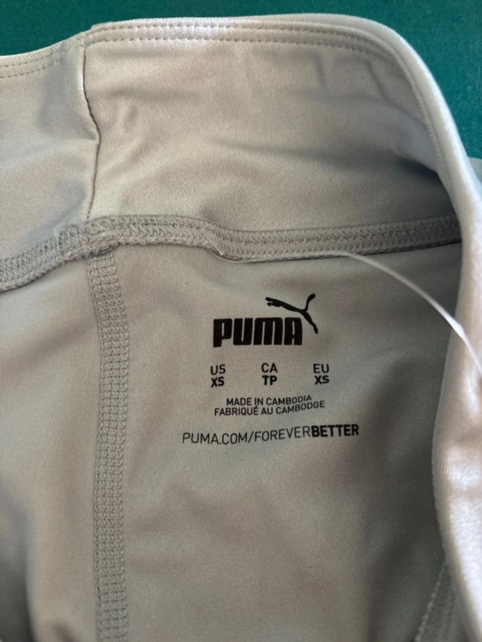 Legging de sport puma neuf gris bleuté - photo numéro 6
