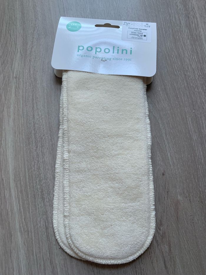 Lot 2 inserts pour couches lavables Popolini taille M