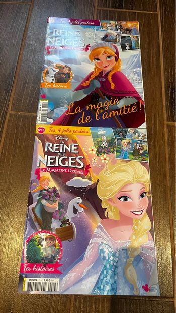 La reine des neiges lot 2 magazines