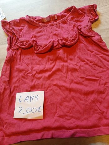 T-shirt 4ans