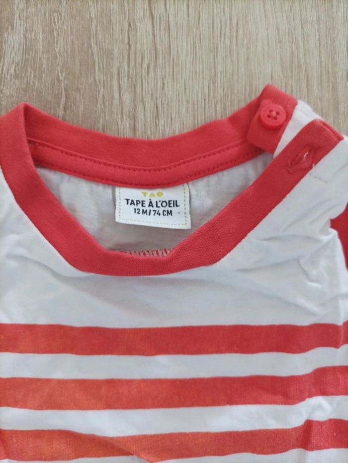 T-shirt 12 mois - photo numéro 2