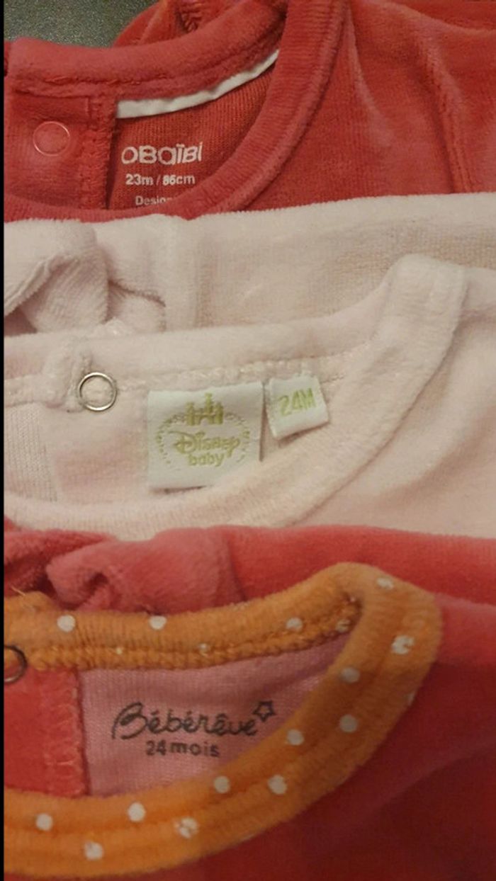Lot de 3 pyjamas hiver 23-24 mois - photo numéro 10