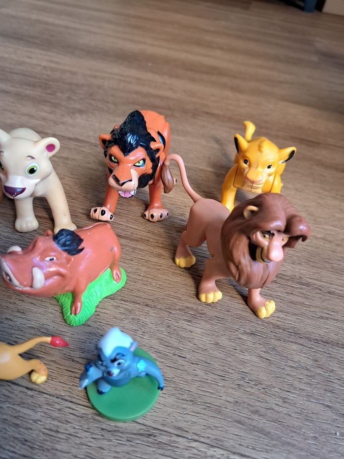 Lot figurine roi lion - photo numéro 3