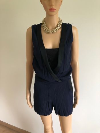 Combishort bleu marine et noir neuf Naf Naf taille 36 (valeur 70€)