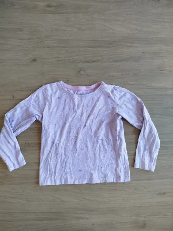 Tee shirt manche longue 6/7ans primark