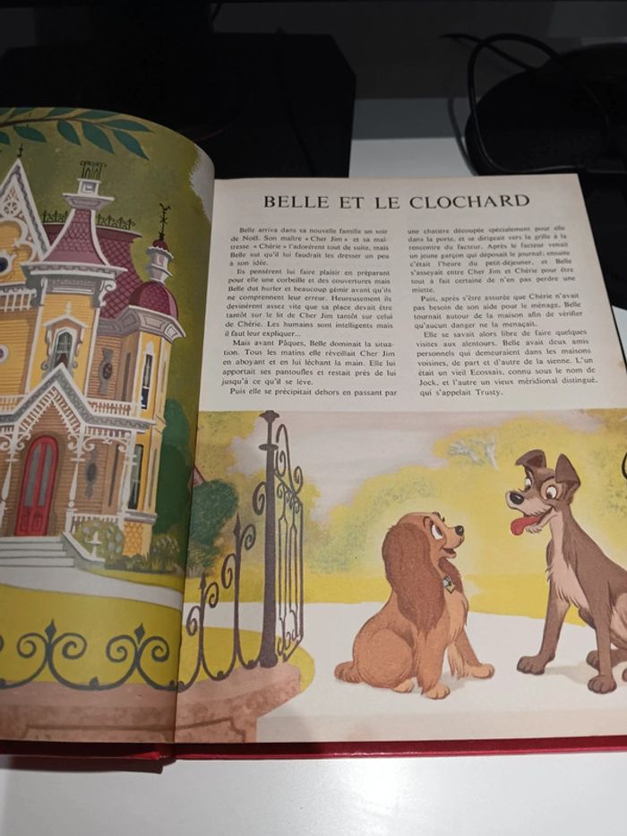 Lot 3 livres vintage Disney Le monde enchanté de Walt Disney 256 page chacun dépôt légal 1978 - photo numéro 13