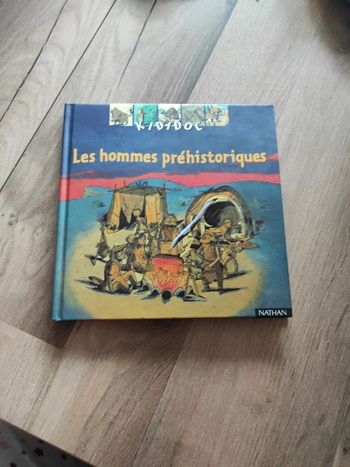 Livre : kididoc Les hommes préhistoriques