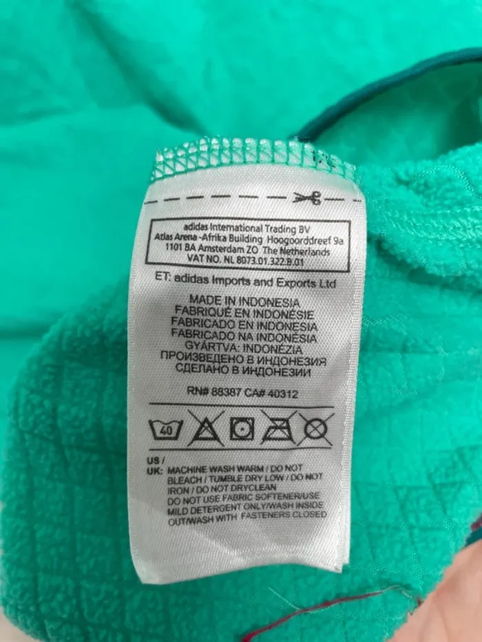 Haut de running à demi-zip Adidas réfléchissant - photo numéro 8