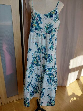Très jolie robe longue d'été femme T L 