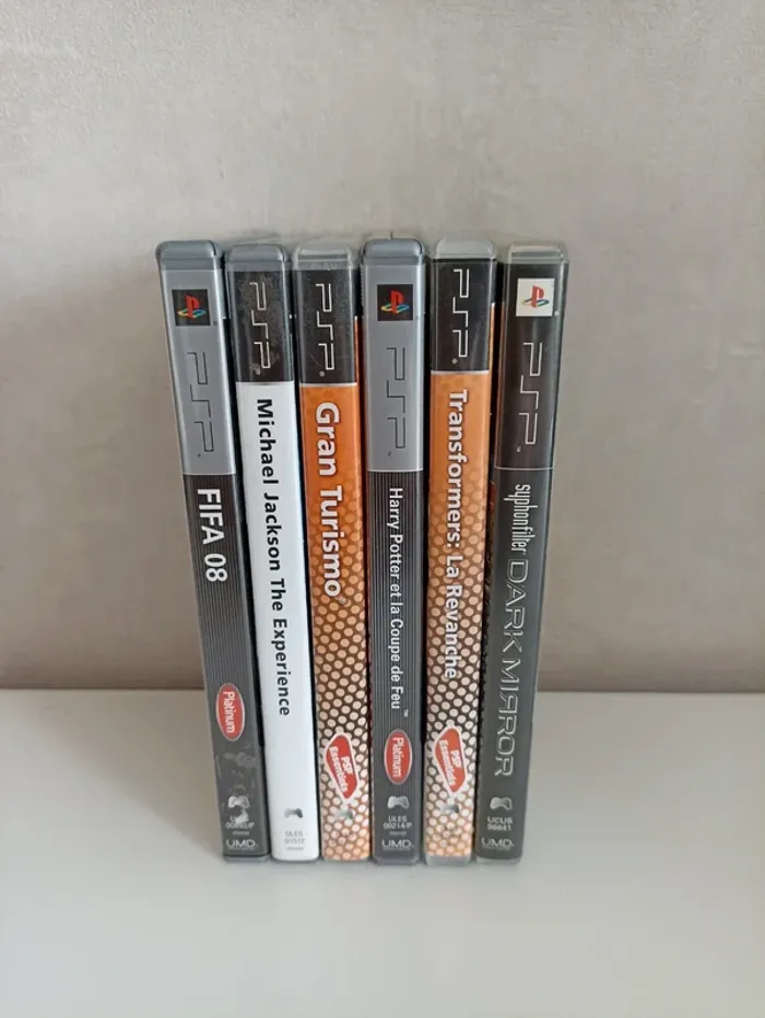 Lot 6 jeux psp - photo numéro 6