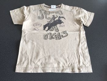 Tshirt kaki Vertbaudet 3 ans