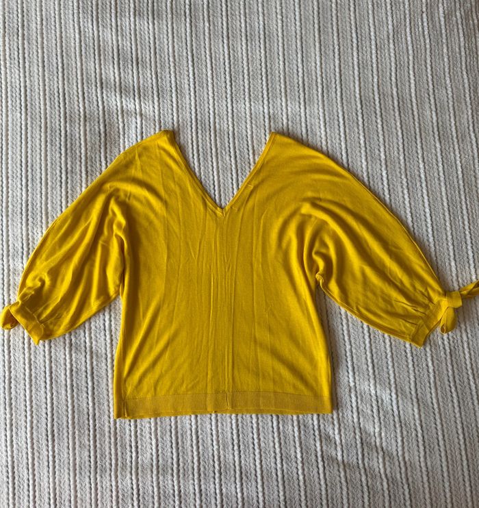 Pull moutarde Promod / Taille M - photo numéro 2