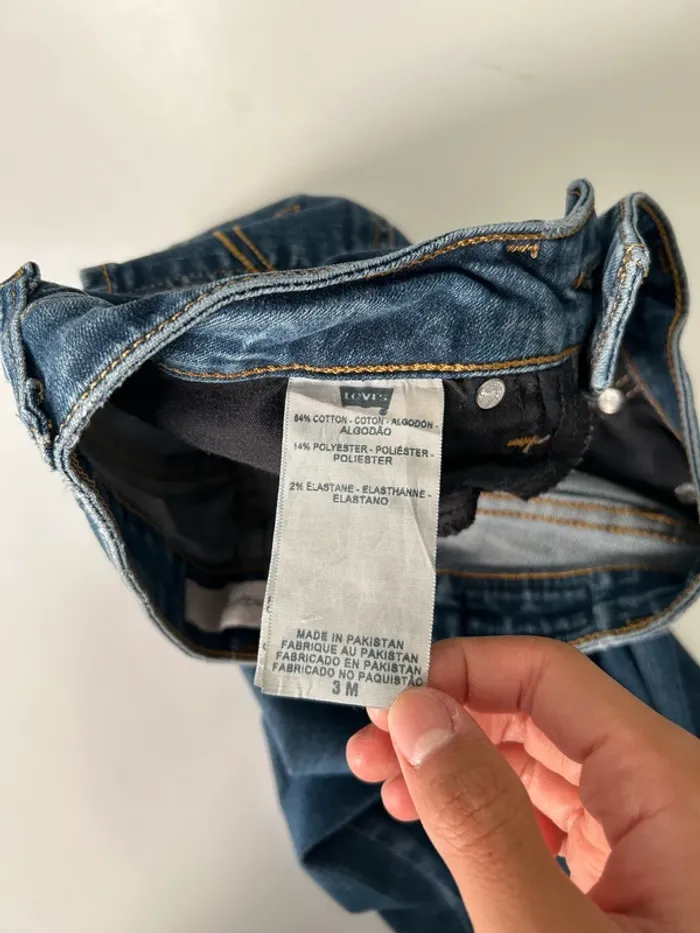 Jean Levi's Femme Bleu Marine W26 | 535 Legging | Taille FR36 | Très Bon État NJ133 - photo numéro 5