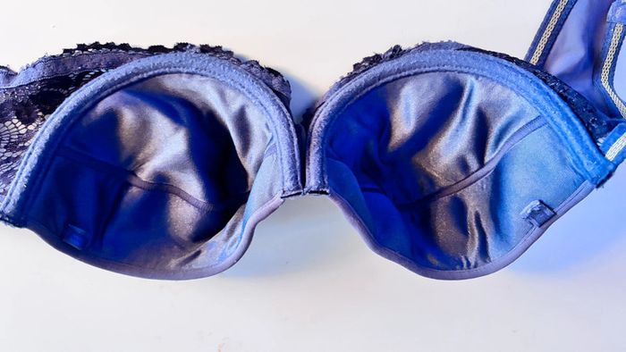 🎀Soutien gorge violet Lila dentelle 95 b #dona - photo numéro 5