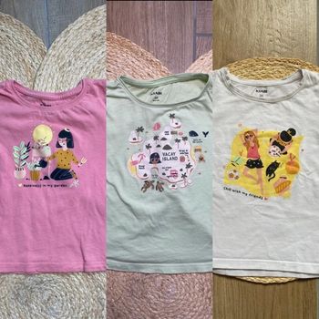 Lot de 3 T-shirts manches courtes - Taille 3 ans